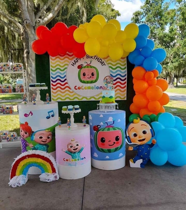 Cocomelon Birthday Party Ideas & Decorations - The Aloha Hut