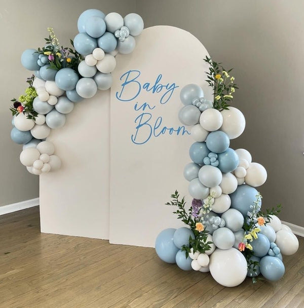 Baby in bloom boy baby shower decoration package