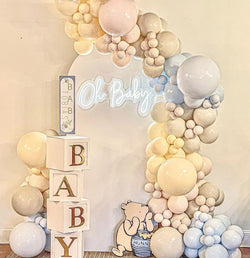 Winnie the pooh baby shower theme decor