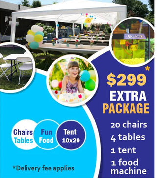 Extra Party Package Rental