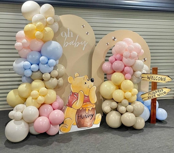 Winnie the pooh Girl Baby shower