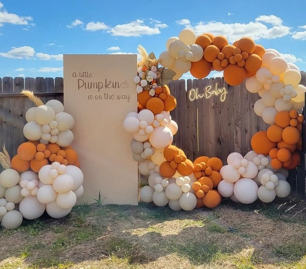 A little pumpkin is on the Way baby shower decor package