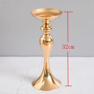 Mermaid style gold candle holder (base only)