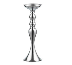 Silver Candlestick centerpiece for rent